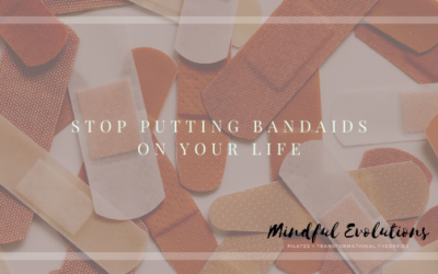 Stop putting bandaids on your life and start your greatest mindful evolution!